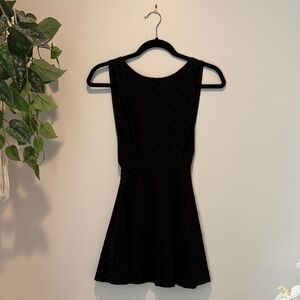 American Apparel Black Sleeveless Mini Dress